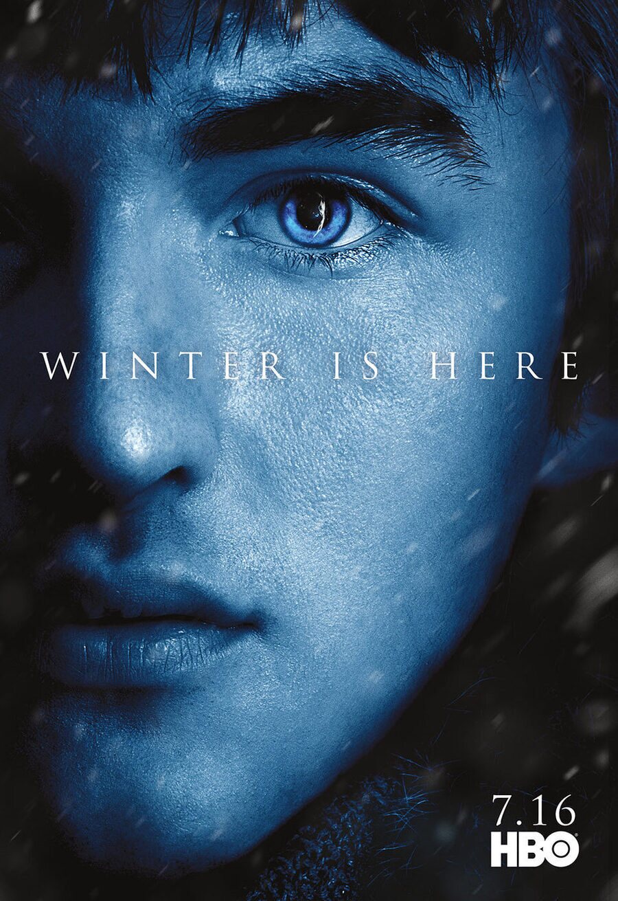 Cartel de Game of Thrones - Temporada 7 Bran