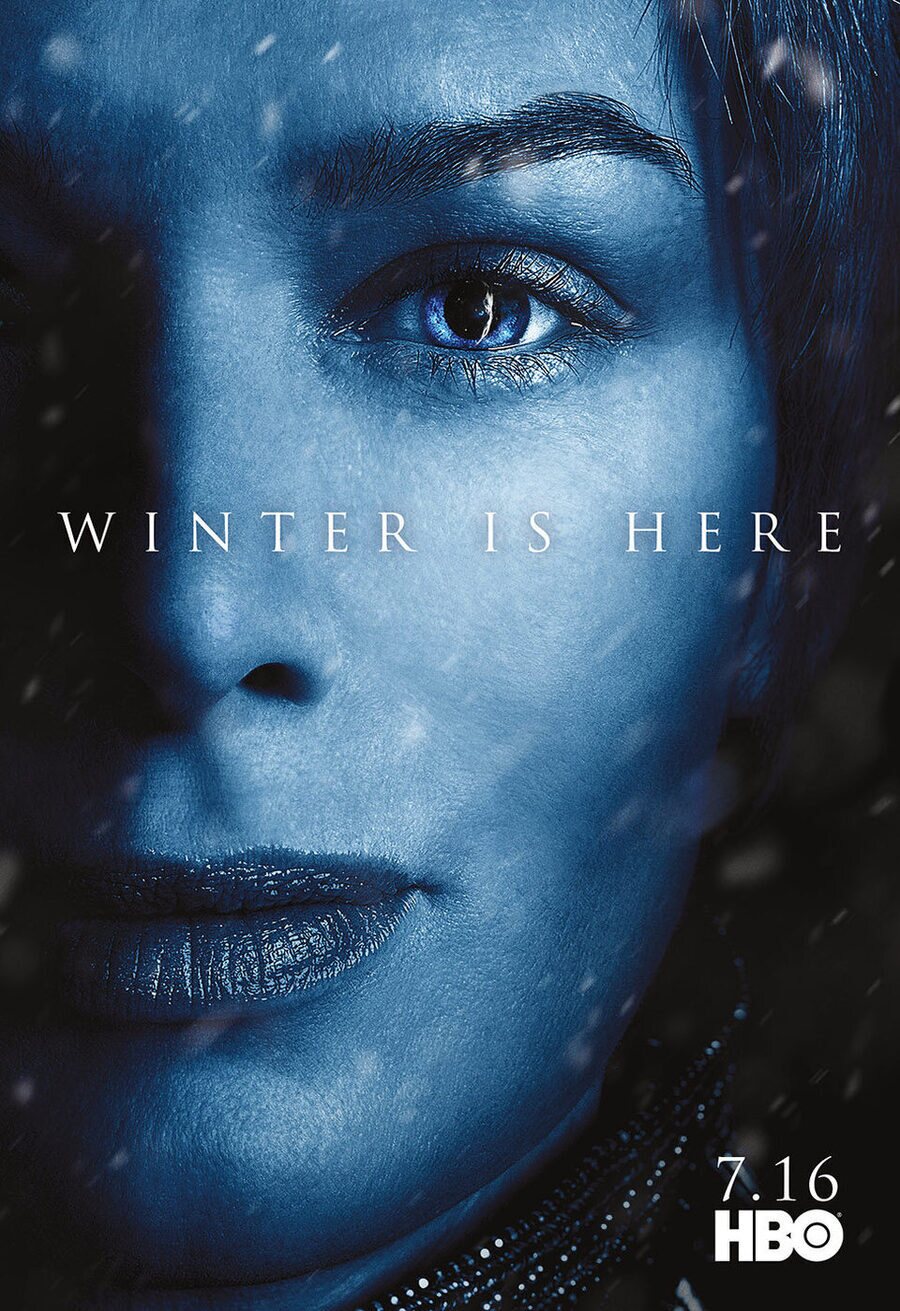 Cartel de Game of Thrones - Temporada 7 Cersei