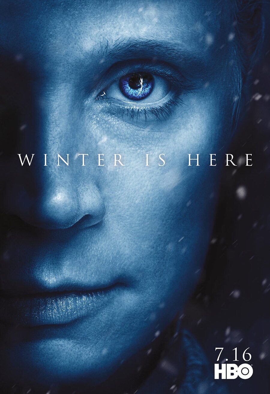 Cartel de Game of Thrones - Temporada 7 Brienne