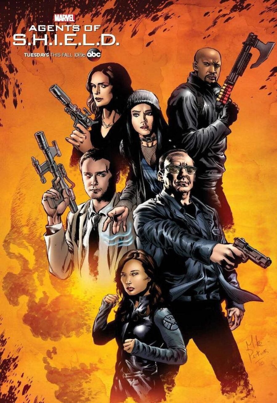 Cartel de Agents of S.H.I.E.L.D. - Temporada 4