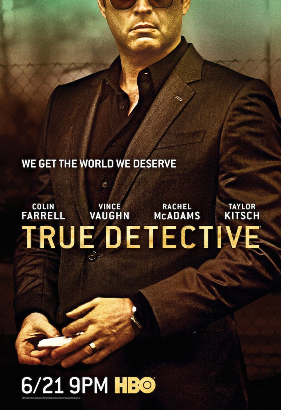 Cartel de True Detective - Segunda temporada - Póster Vince Vaughn