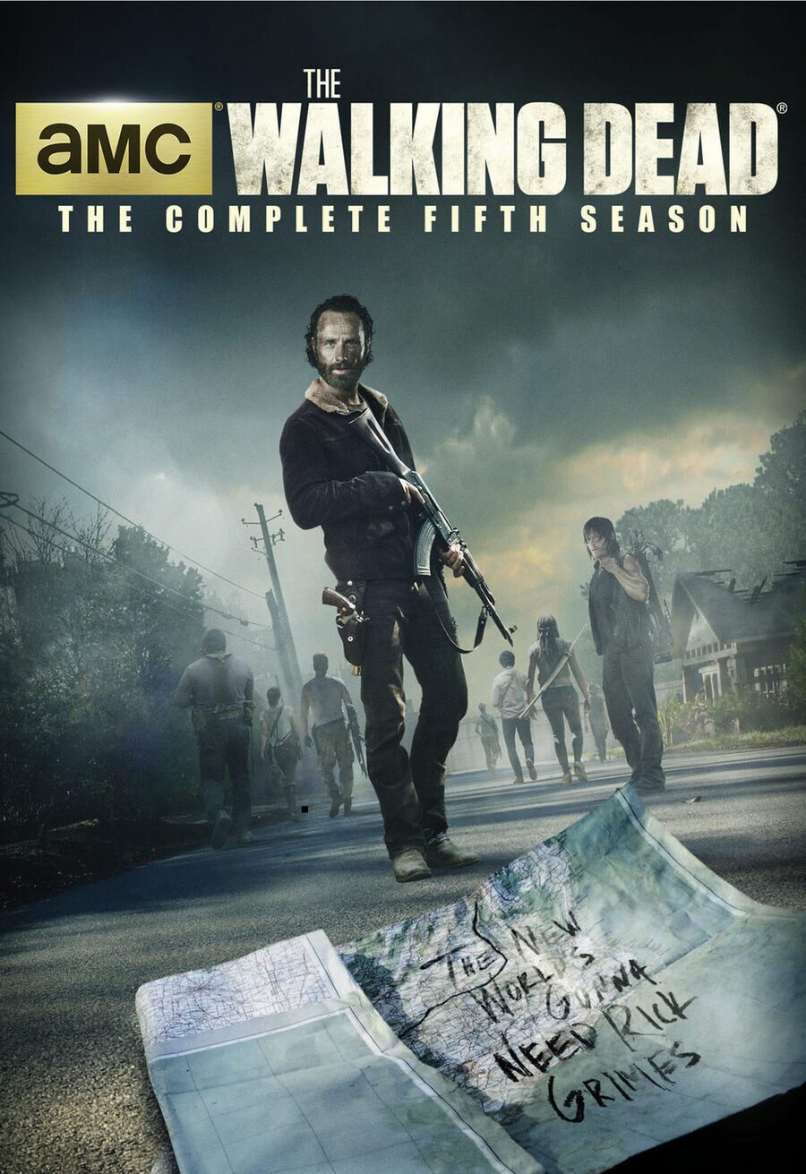 Cartel de The Walking Dead - Temporada 5