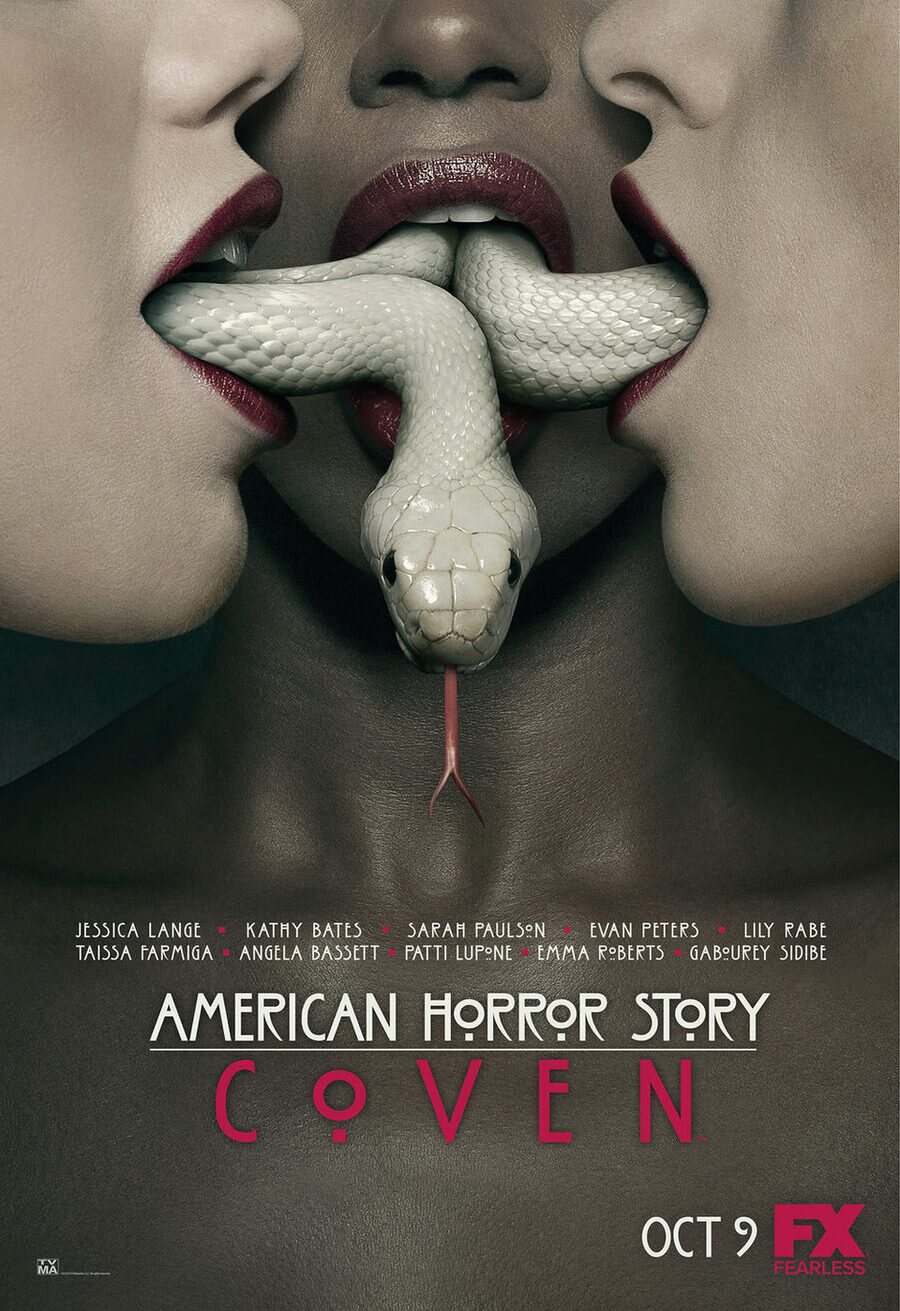 Cartel de American Horror Story - Temporada 3 "Coven"