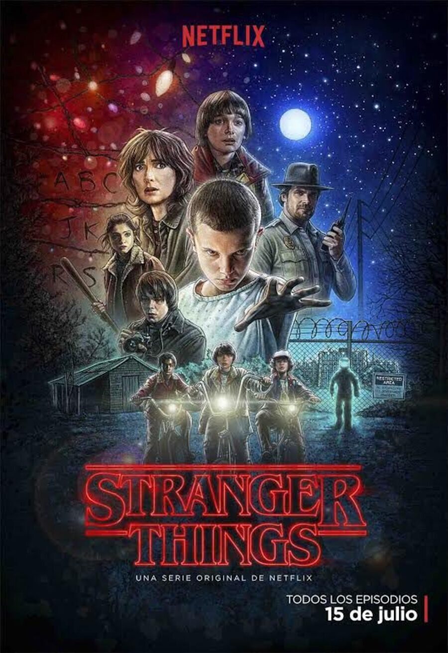 Cartel de Stranger Things - Temporada 1