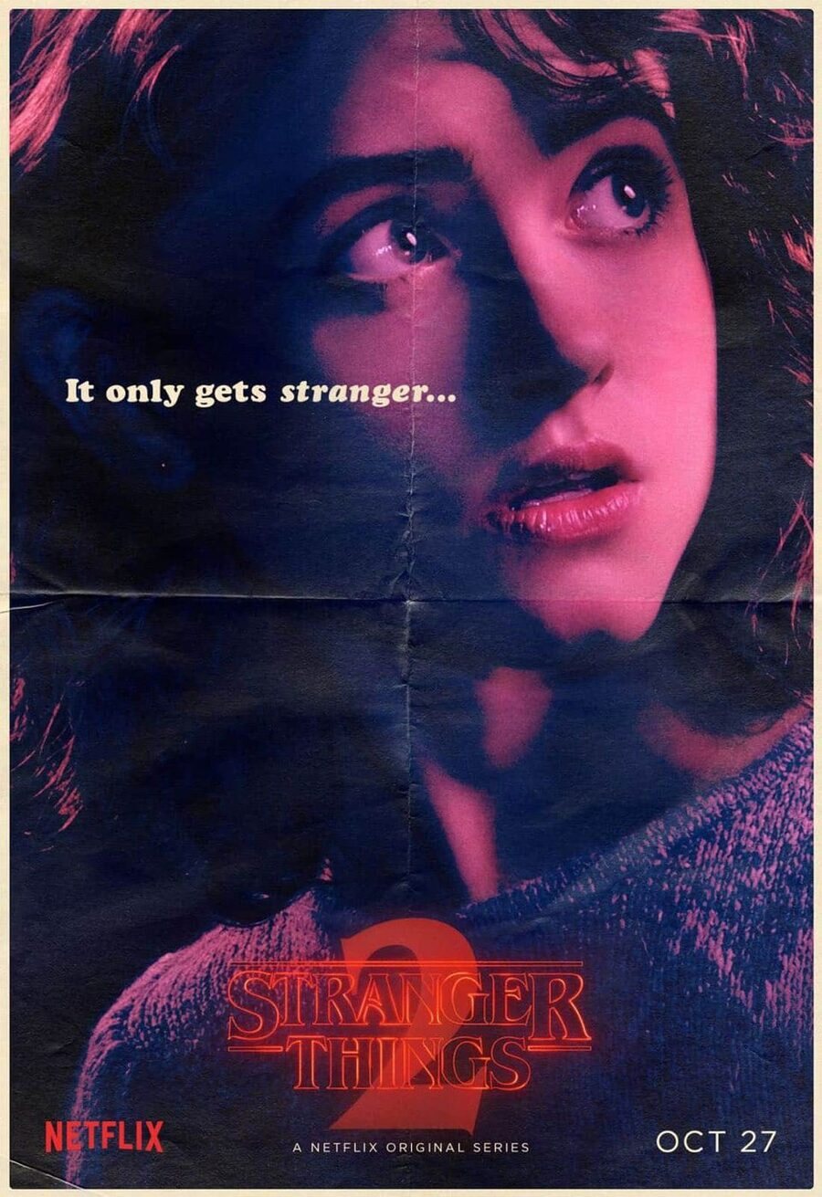 Cartel de Stranger Things - Nancy Wheeler - Temporada 2