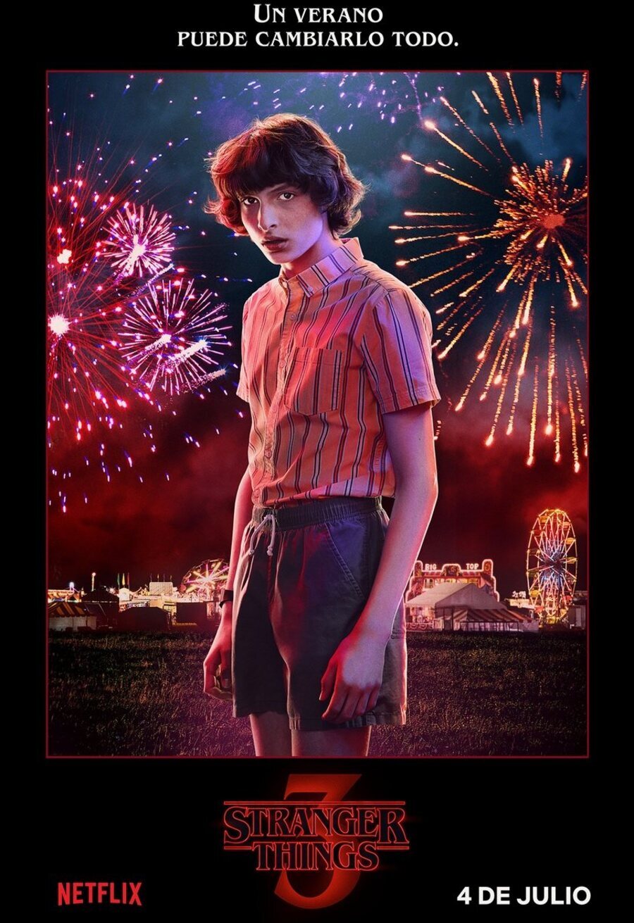 Cartel de Stranger Things - Mike - Temporada 3