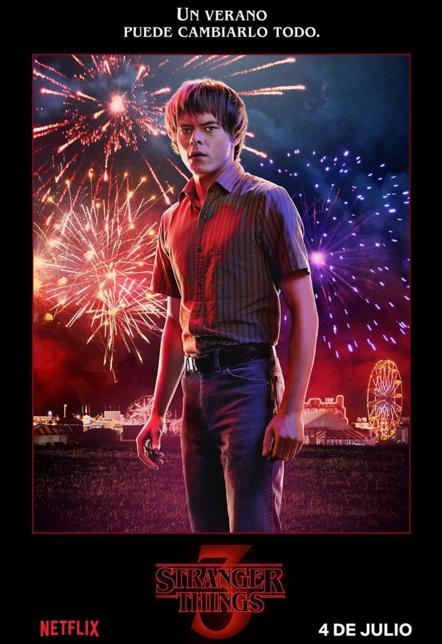 Cartel de Stranger Things - Jonathan - Temporada 3