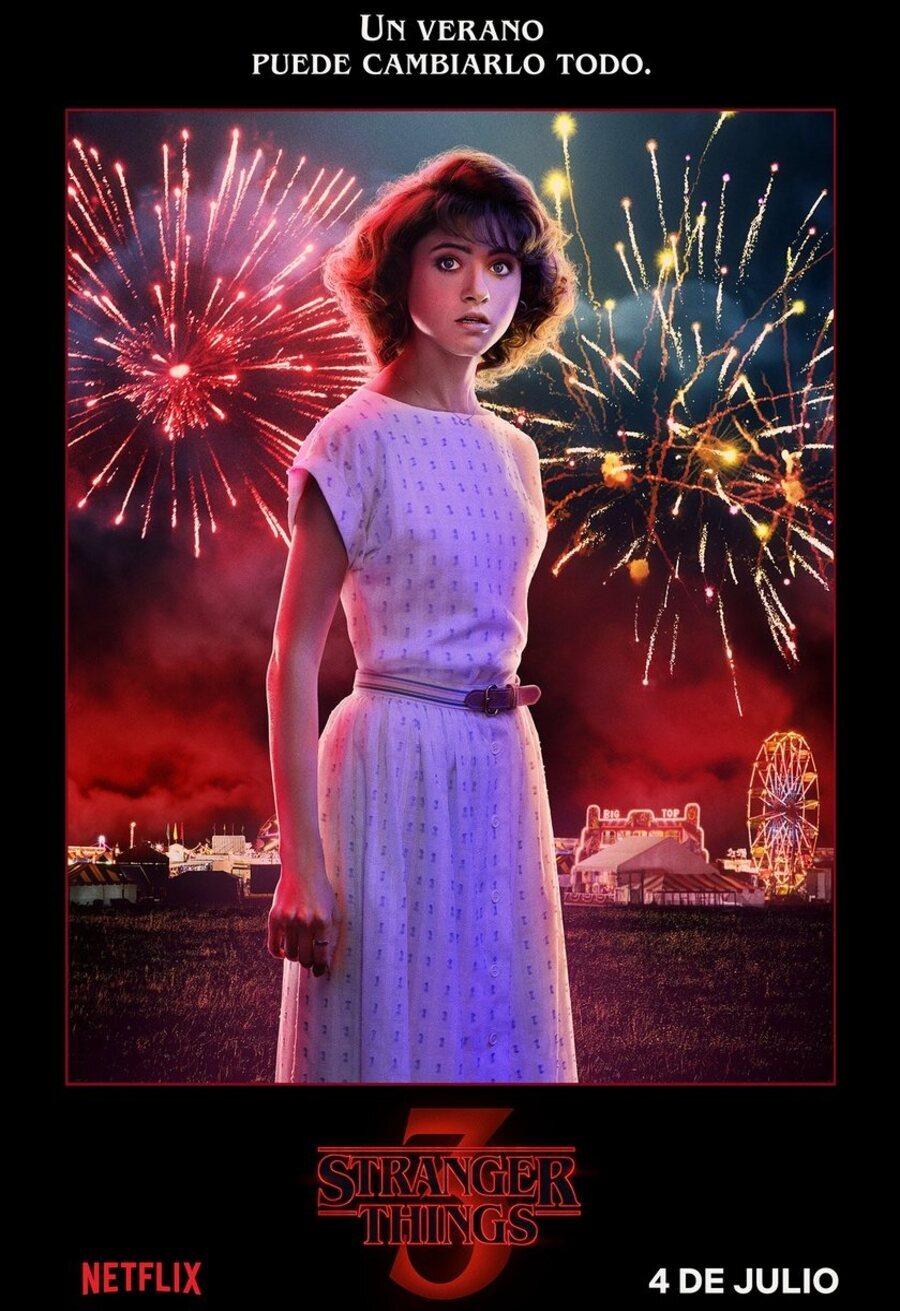 Cartel de Stranger Things - Nancy - Temporada 3