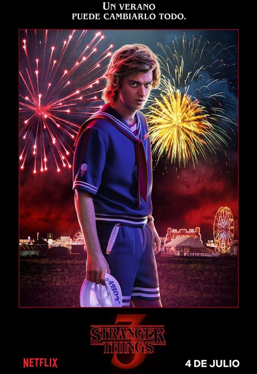 Cartel de Stranger Things - Steve - Temporada 3