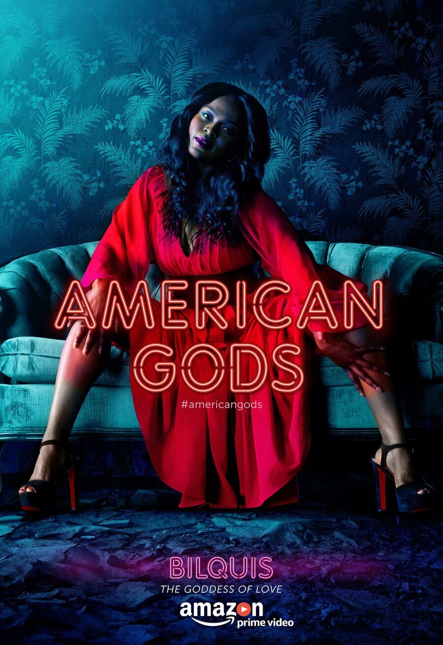 Cartel de American Gods - Poster - Bilquis