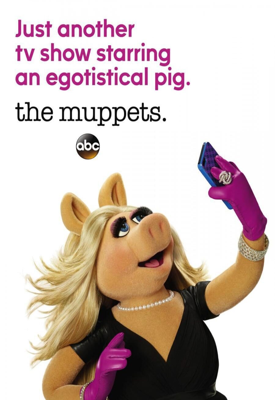 Cartel de Los Muppets - Cartel señorita Peggy