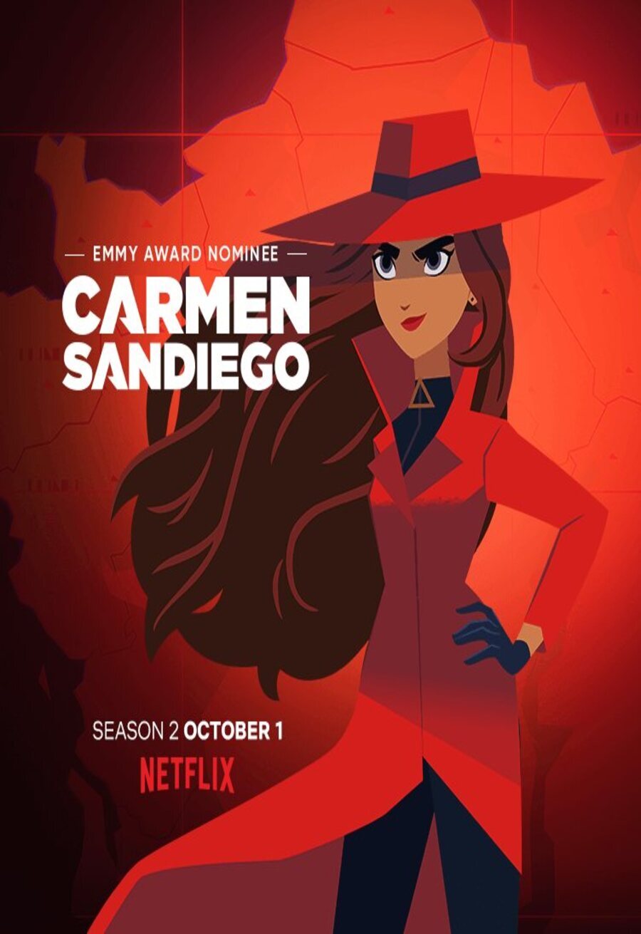 Cartel de Carmen Sandiego - Temporada 2