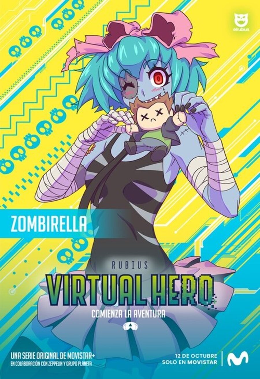 Cartel de Virtual Hero - Temporada 1 - Zombirella