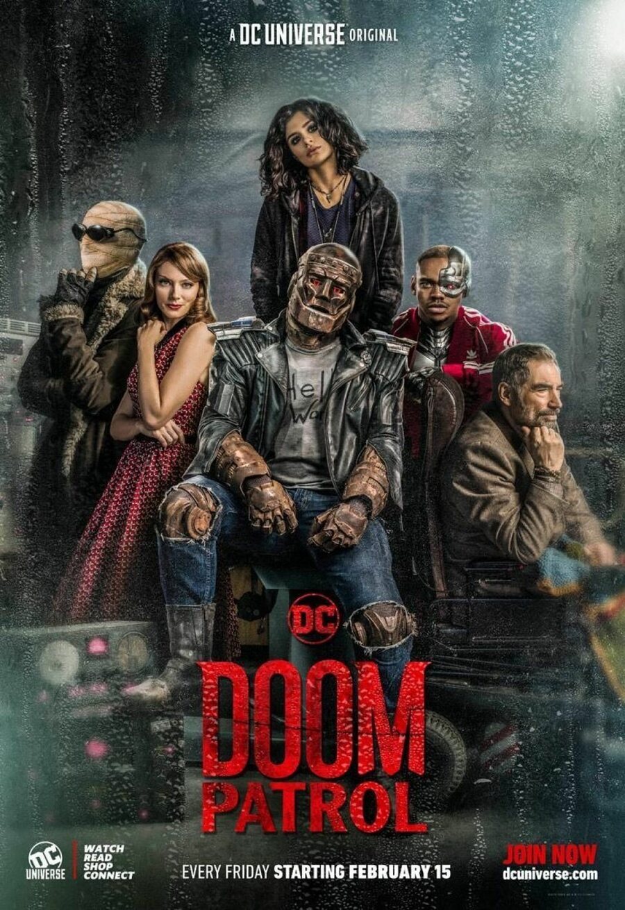 Cartel de Doom Patrol - Temporada 1