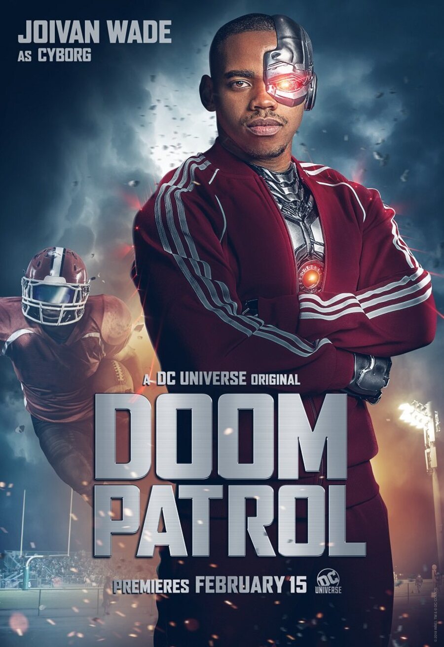 Cartel de Doom Patrol - Temporada 1 - Cyborg