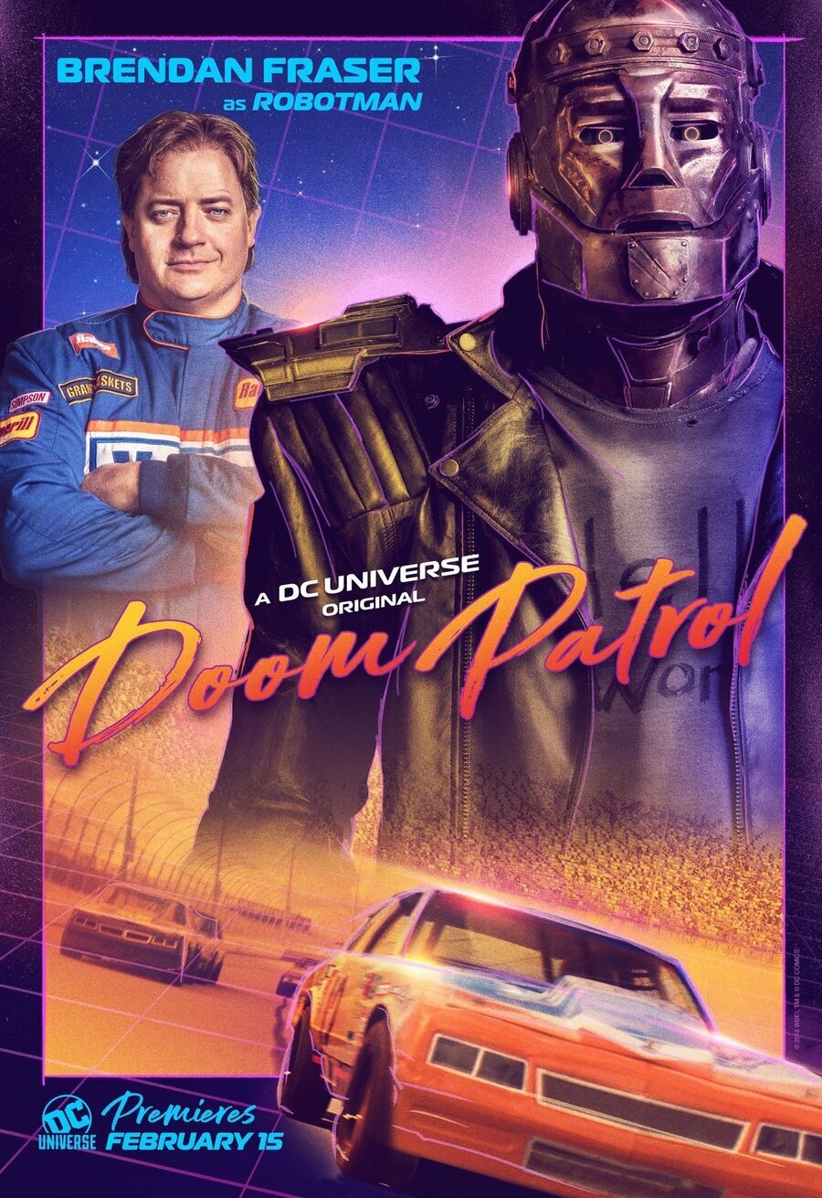 Cartel de Doom Patrol - Temporada 1 - Robotman