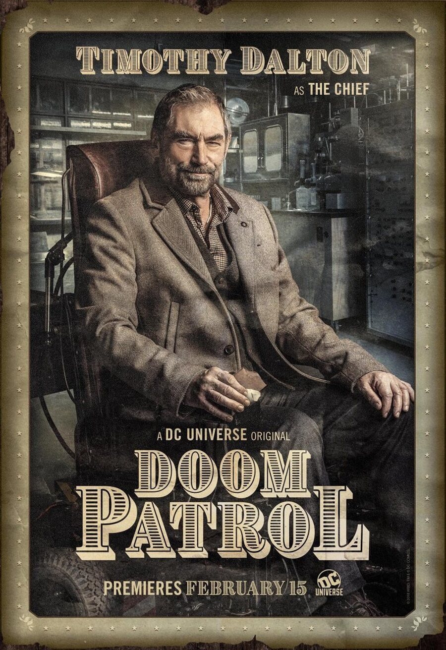 Cartel de Doom Patrol - Temporada 1 - The Chief