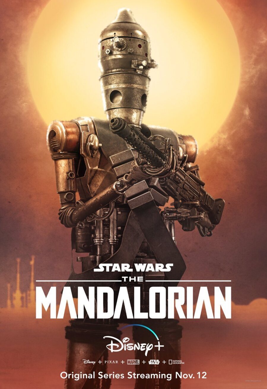 Cartel de The Mandalorian - IG-11 - Temporada 1