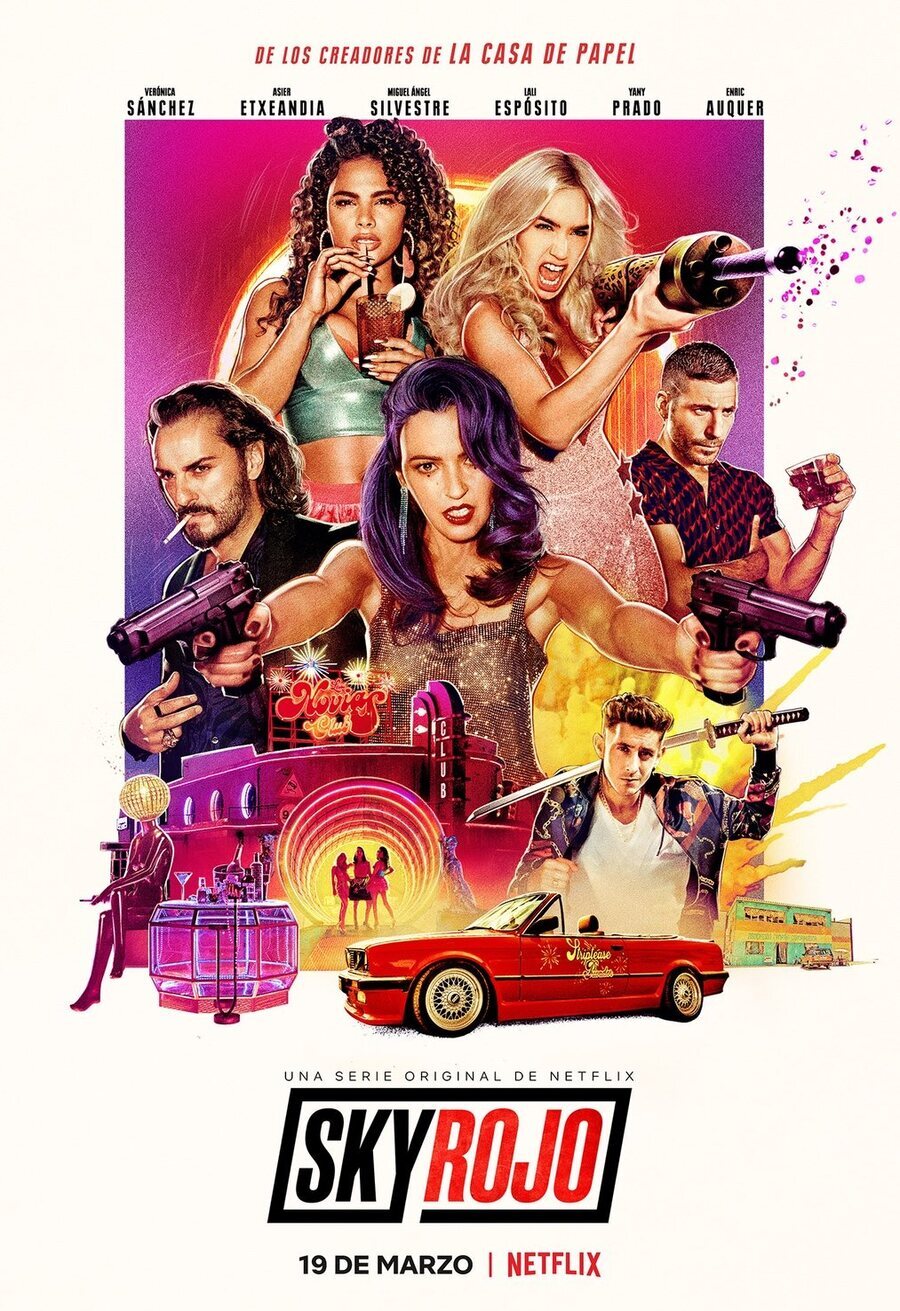 Cartel de Sky Rojo - Temporada 1