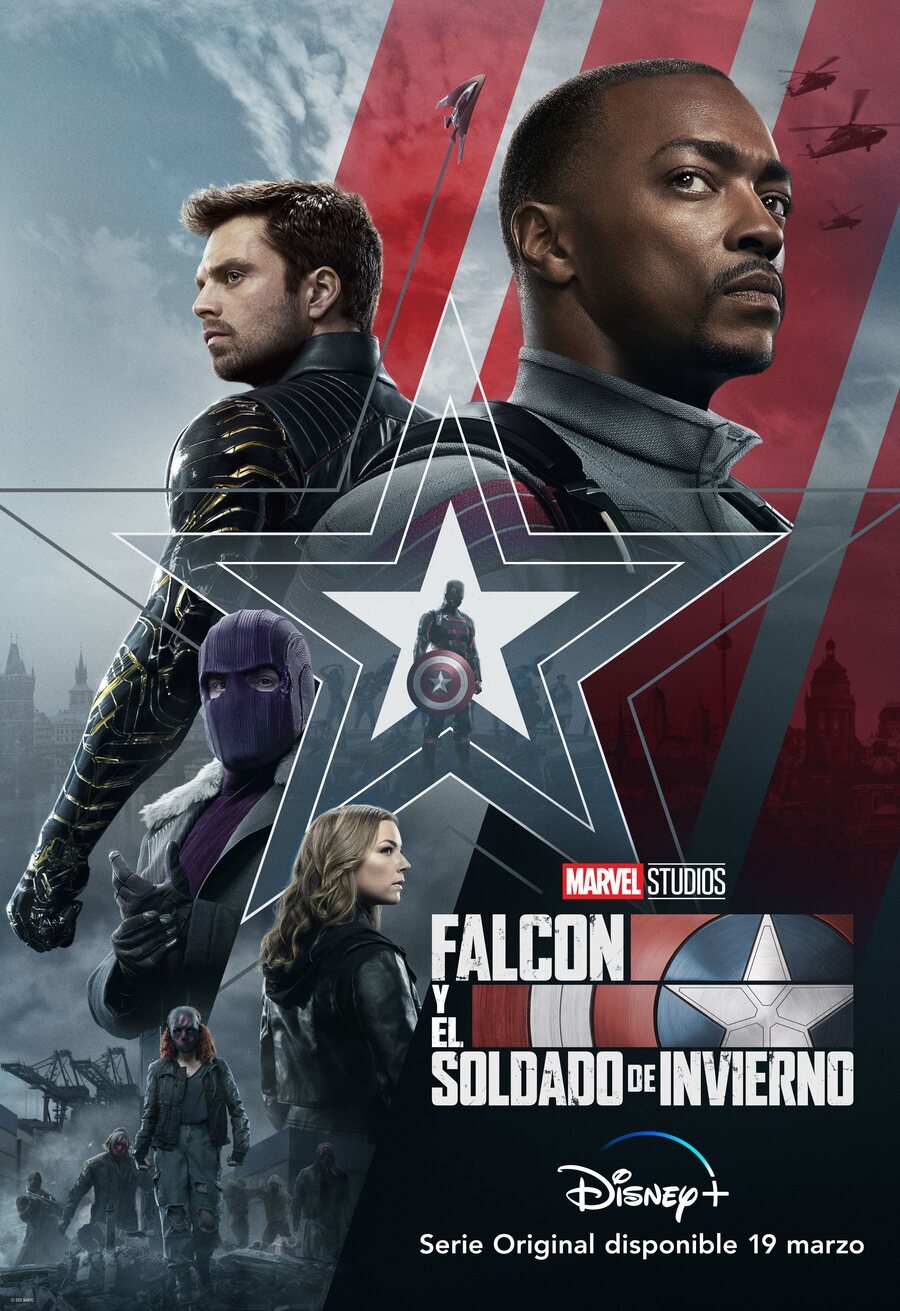 Cartel de Falcon y el soldado del invierno - Póster principal