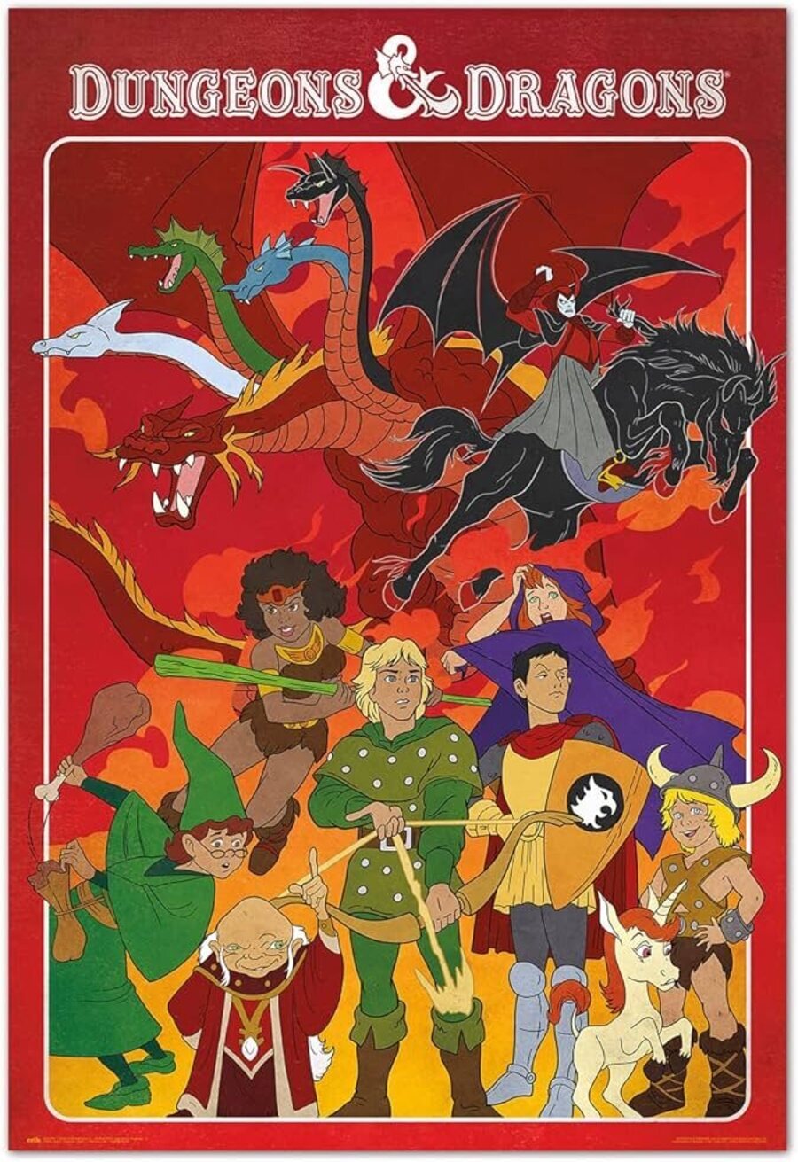 Cartel de Calabozos y dragones - Póster