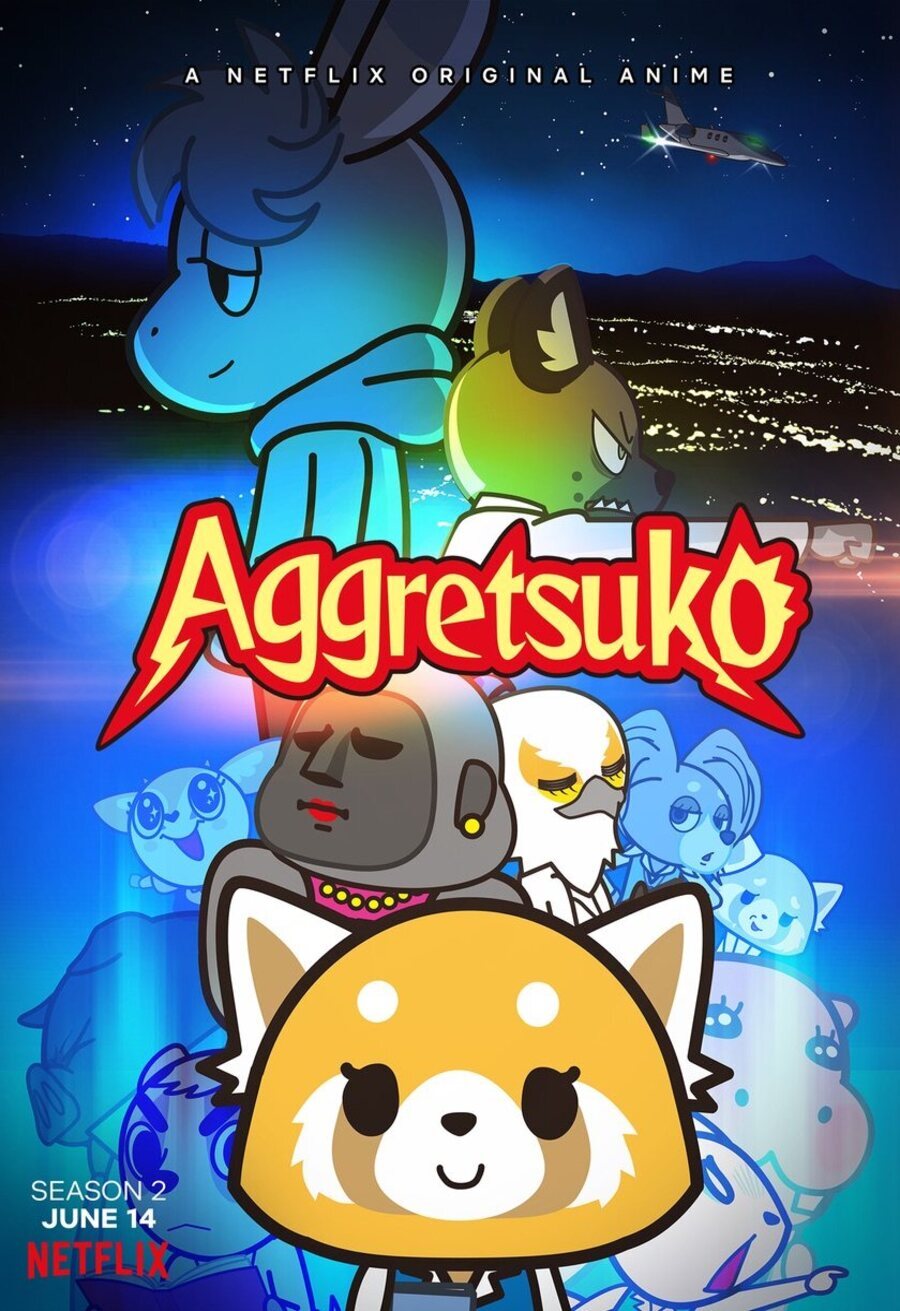 Cartel de Aggretsuko - Temporada 2