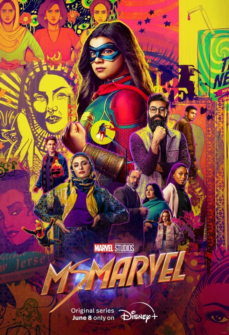 Cartel de Ms. Marvel - EEUU