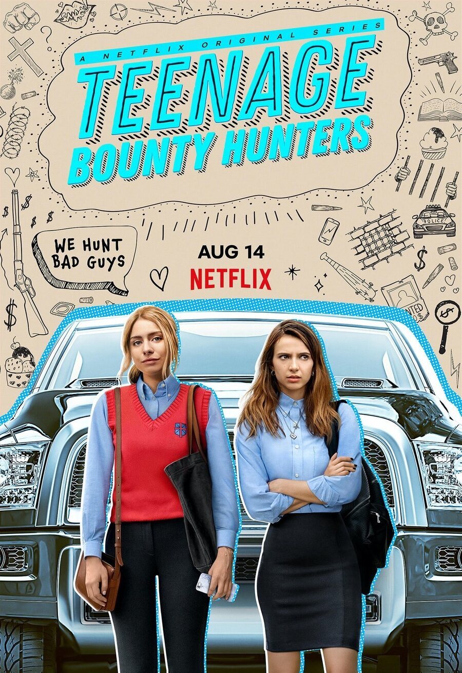 Cartel de Adolescentes cazadoras de recompensas - Temporada 1