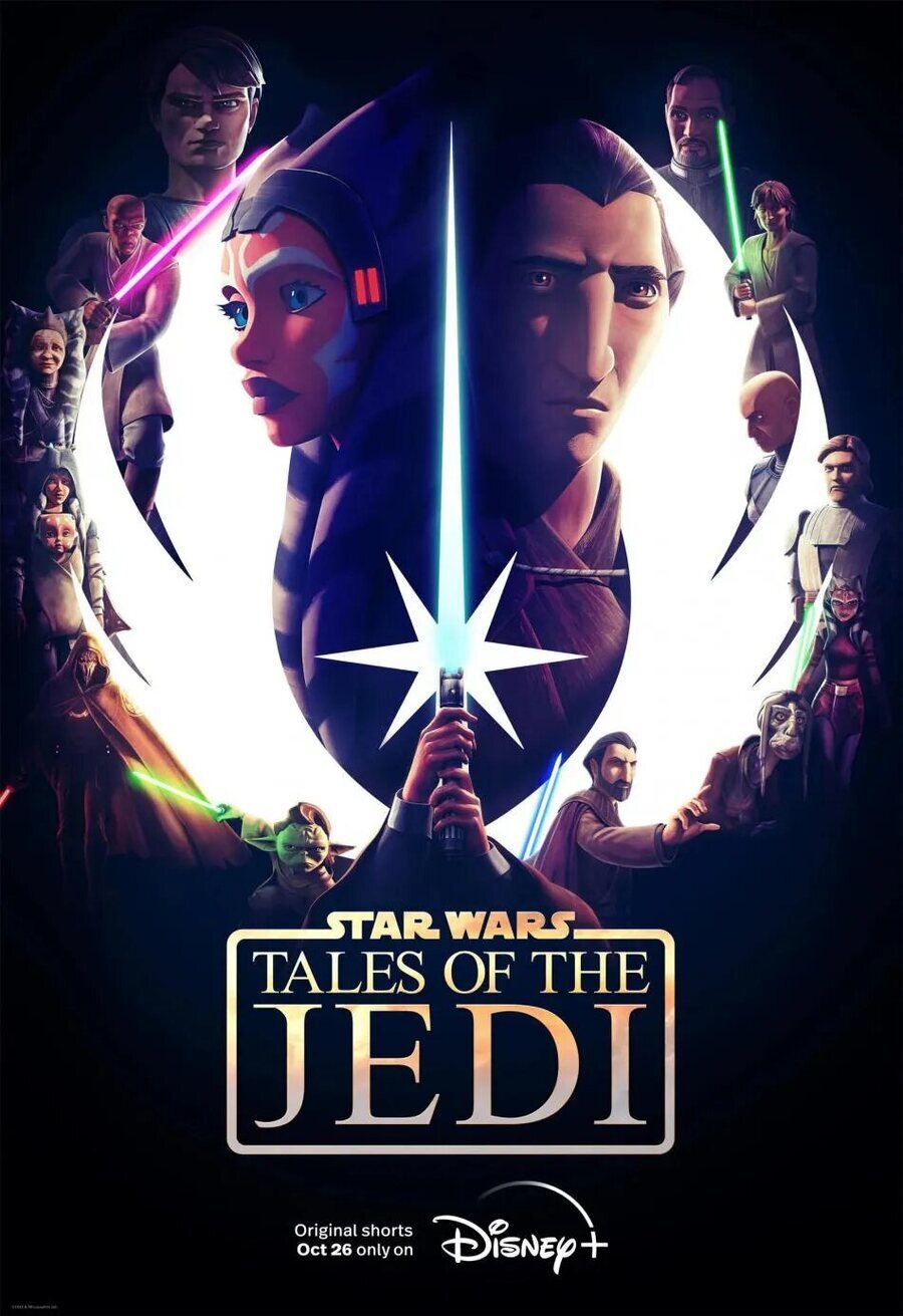 Cartel de Star Wars: Historias de los Jedi - Temporada 1