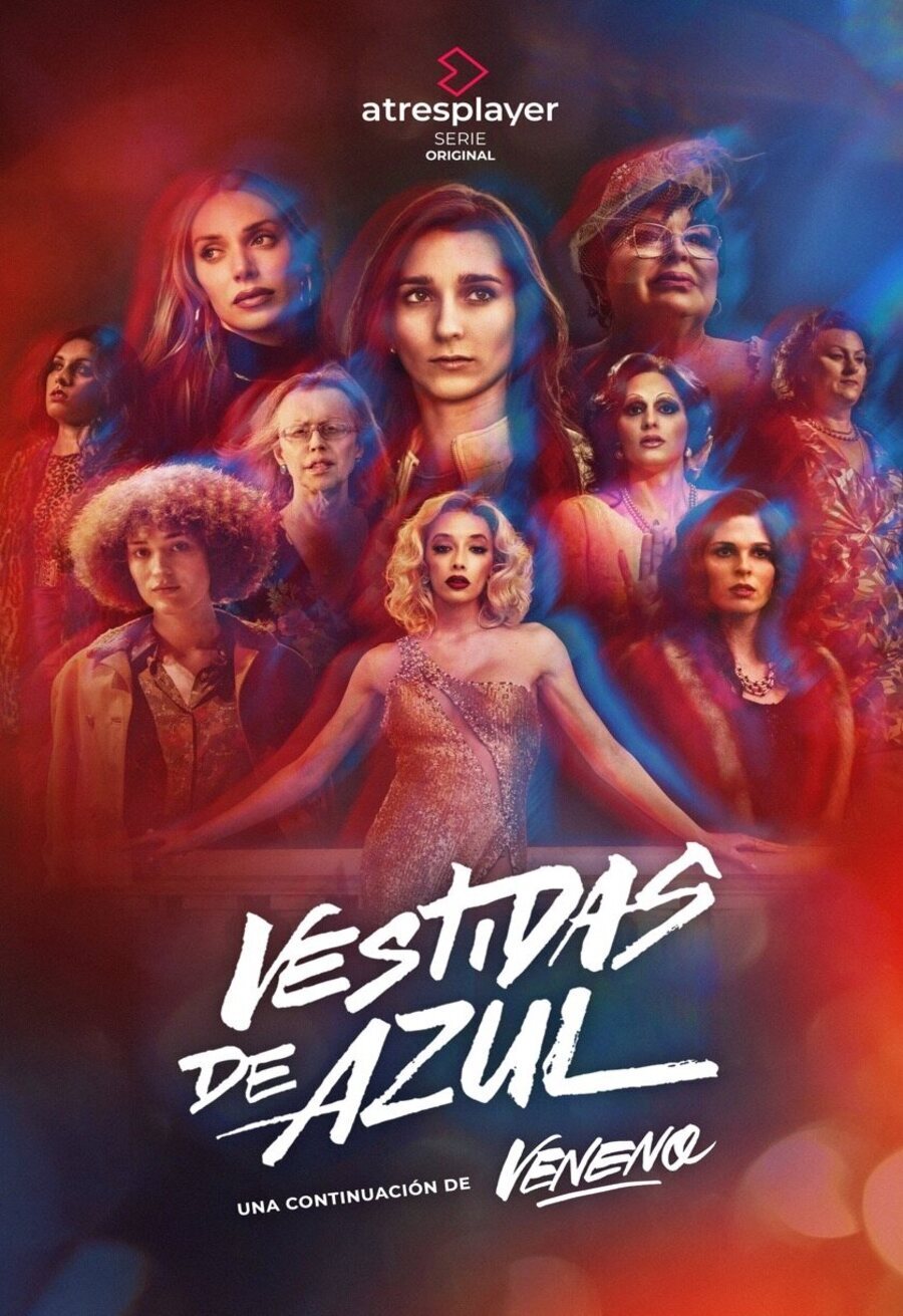 Cartel de Vestidas de azul - Cartel final