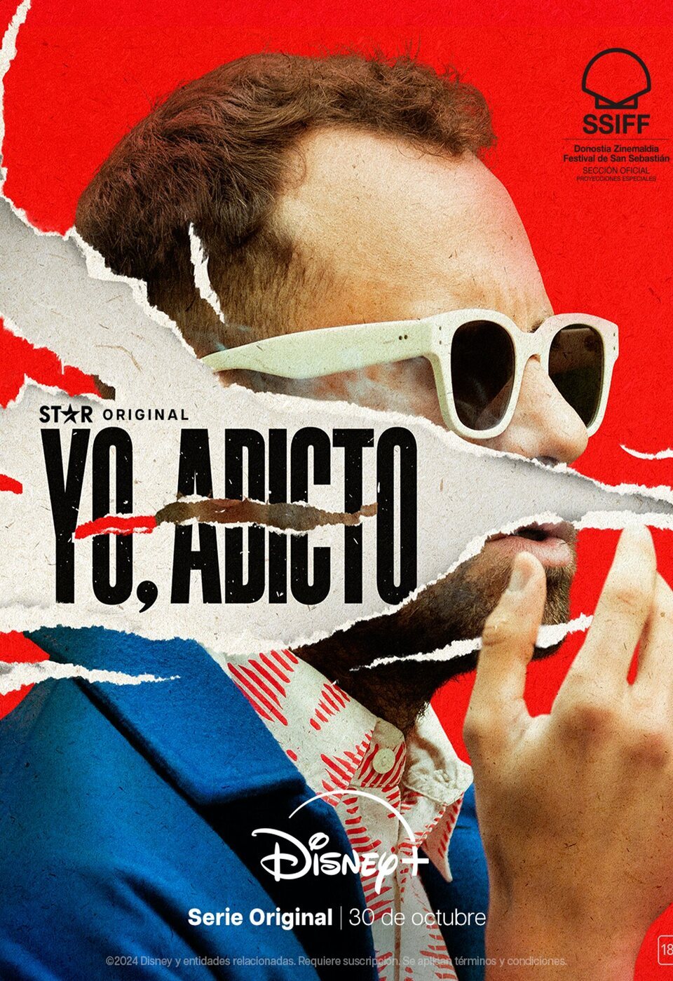 Cartel de Yo, adicto - Cartel oficial