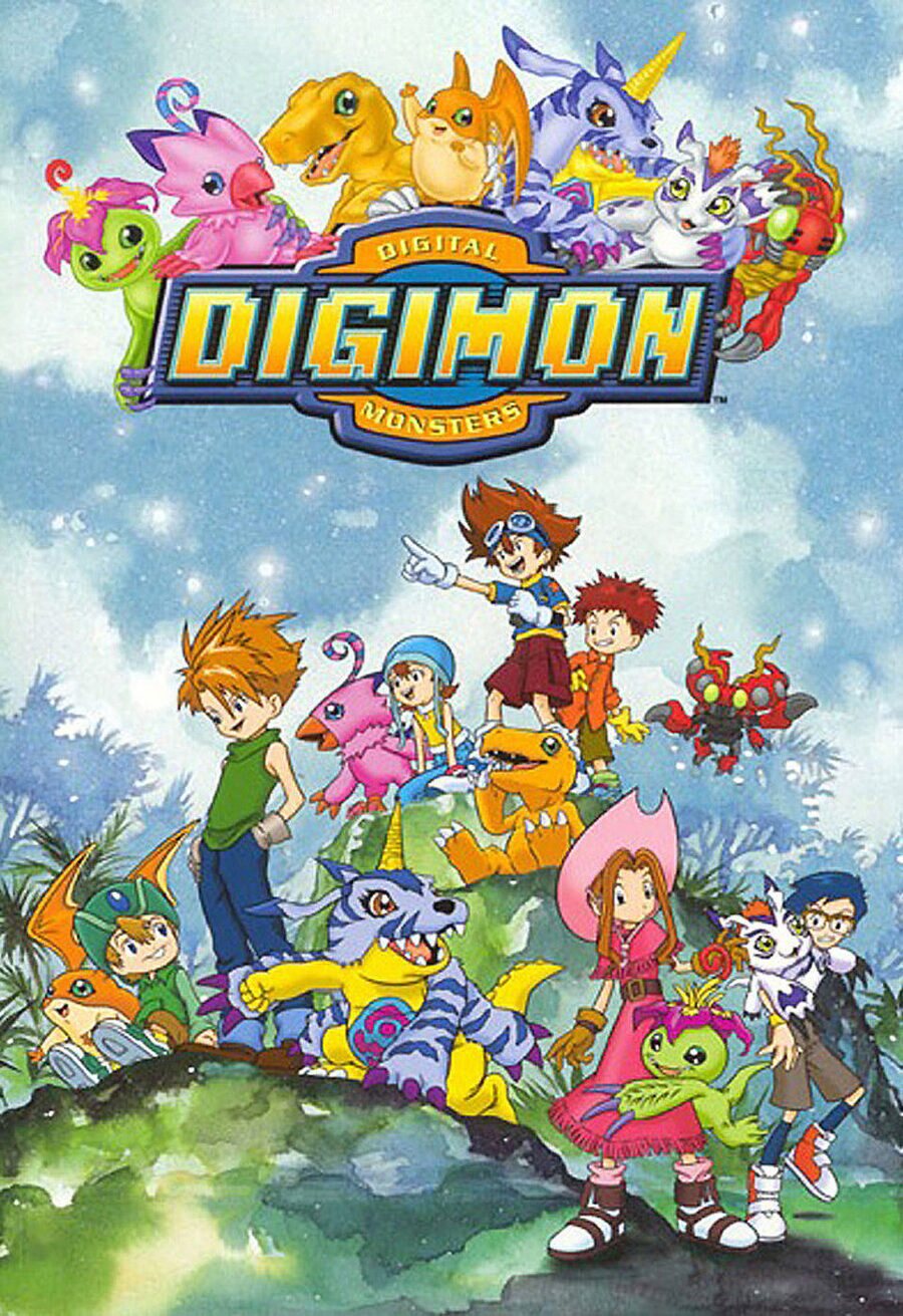 Cartel de Digimon - Digimon Adventure