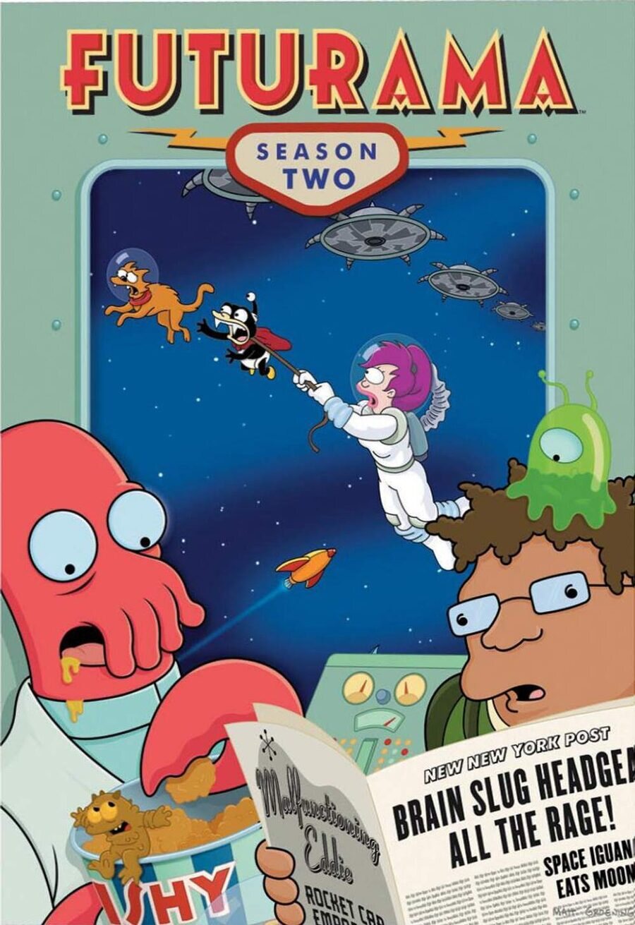 Cartel de Futurama - Temporada 2