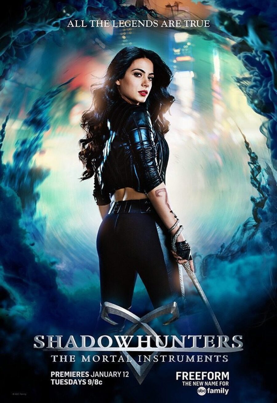 Cartel de Shadowhunters - Cartel Isabelle Lightwood