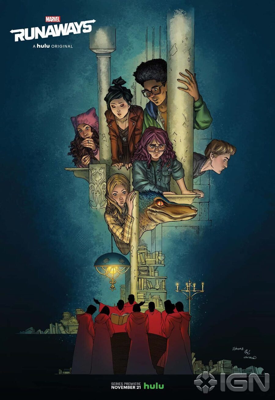 Cartel de Runaways - Temporada 1