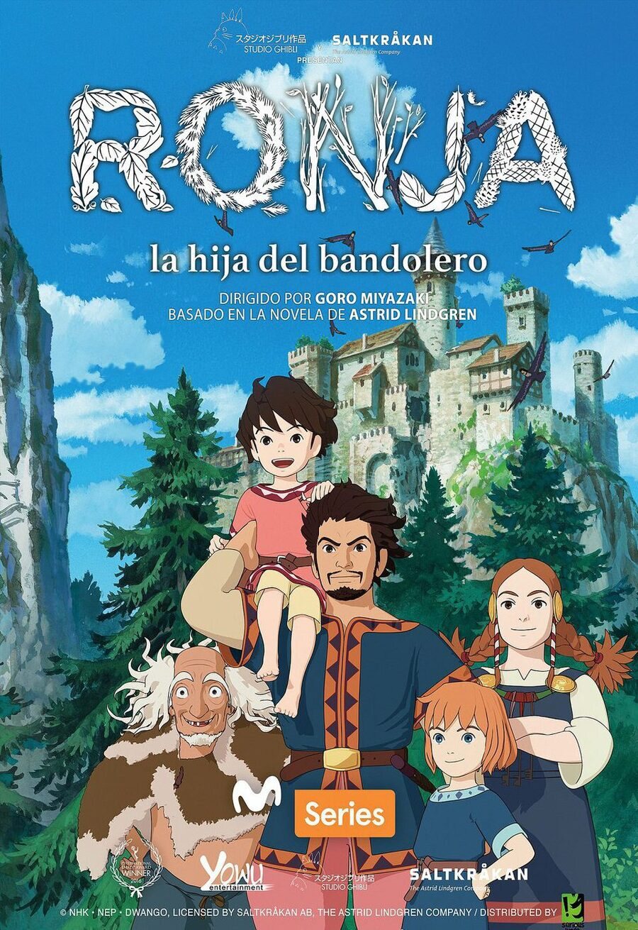 Cartel de Ronja, la hija del bandolero - Español