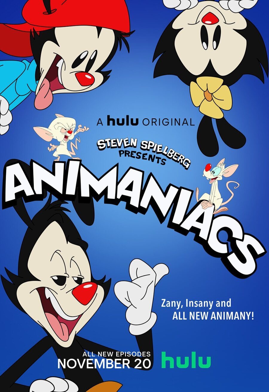 Cartel de Animaniacs - Estados Unidos