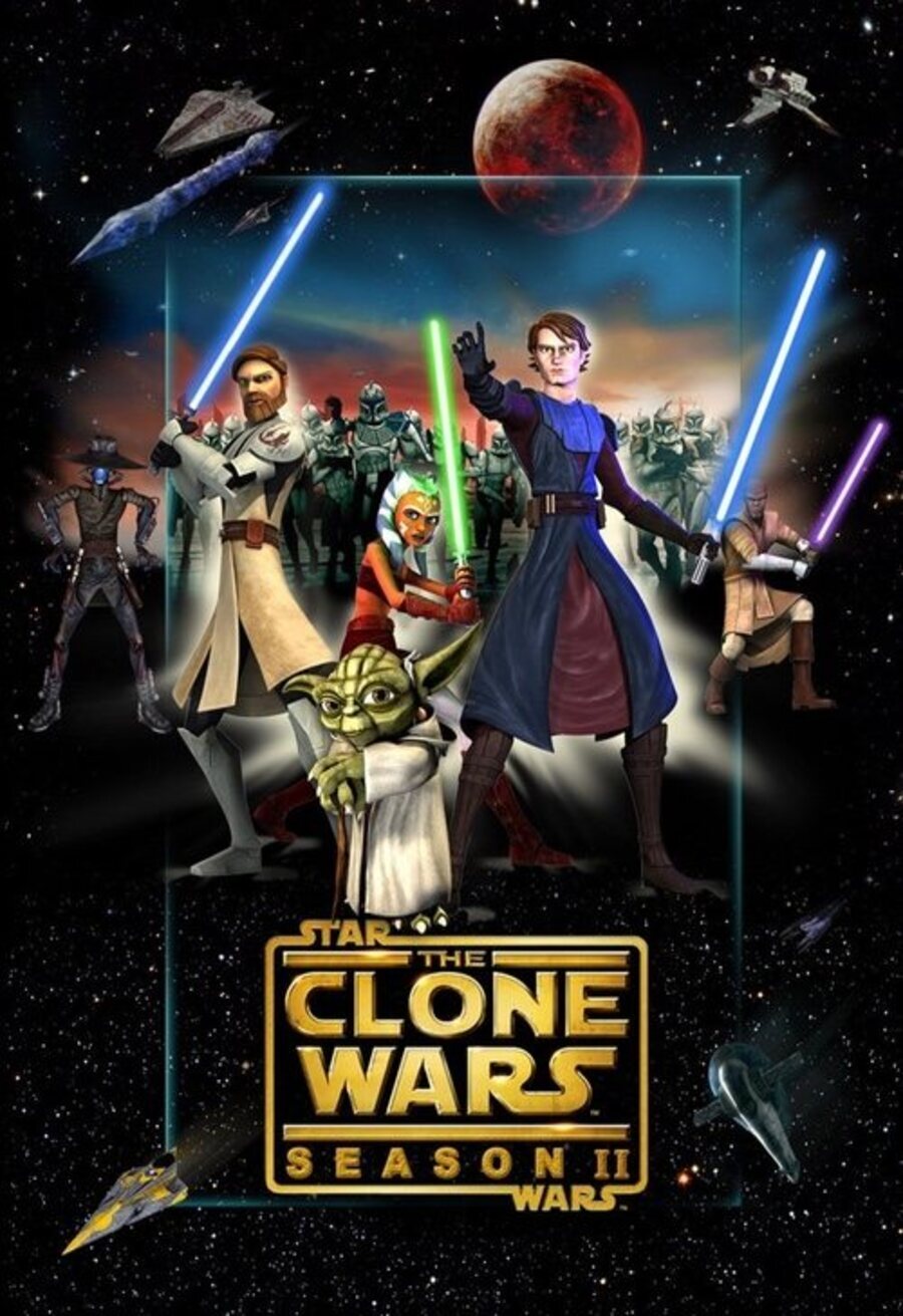 Cartel de Star Wars: The Clone Wars - Temporada 2