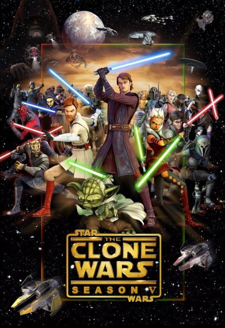 Cartel de Star Wars: The Clone Wars - Temporada 5