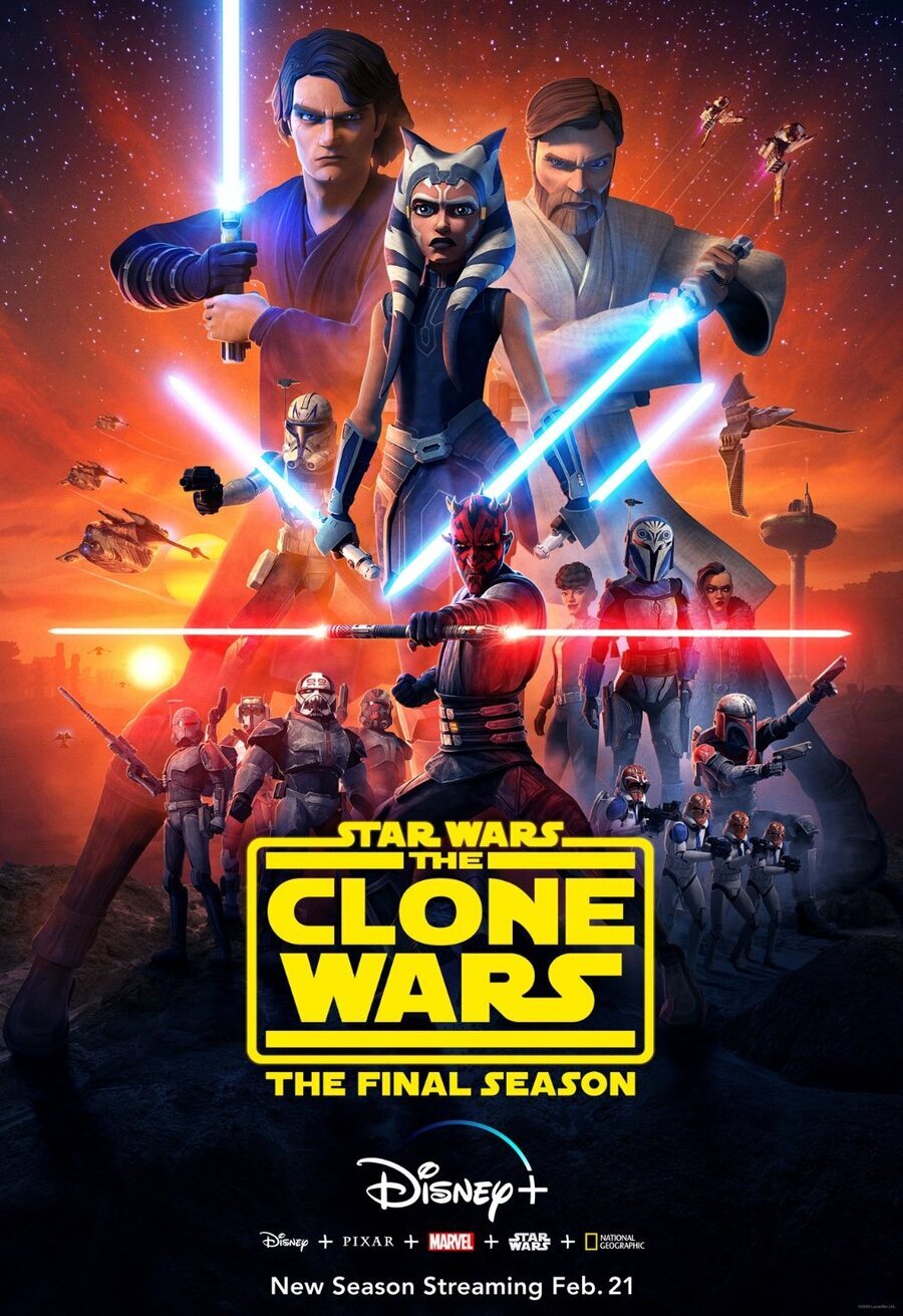 Cartel de Star Wars: The Clone Wars - Temporada 7