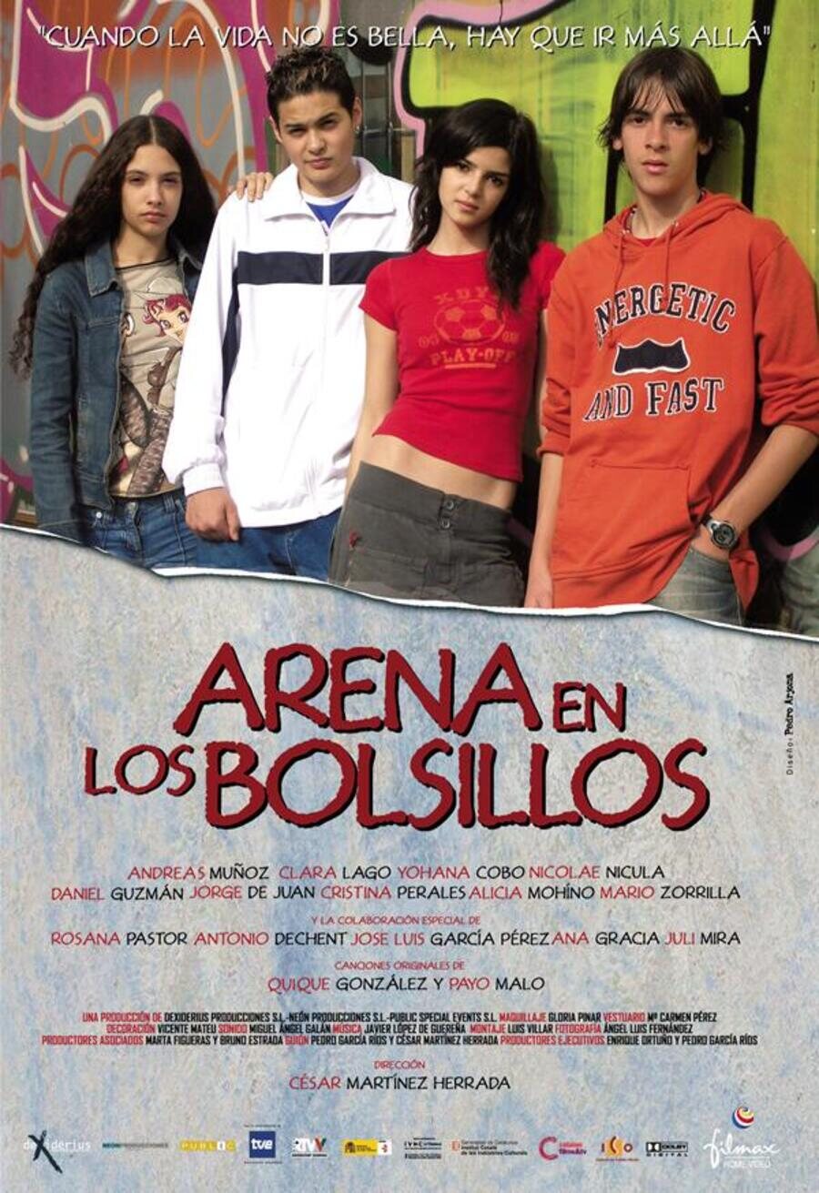 Cartel de Arena en los bolsillos - España