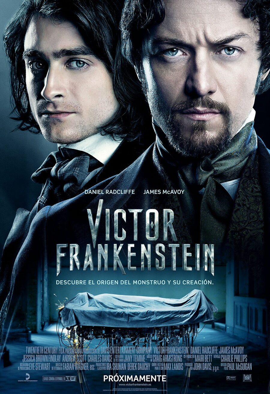 Cartel de Victor Frankenstein - España