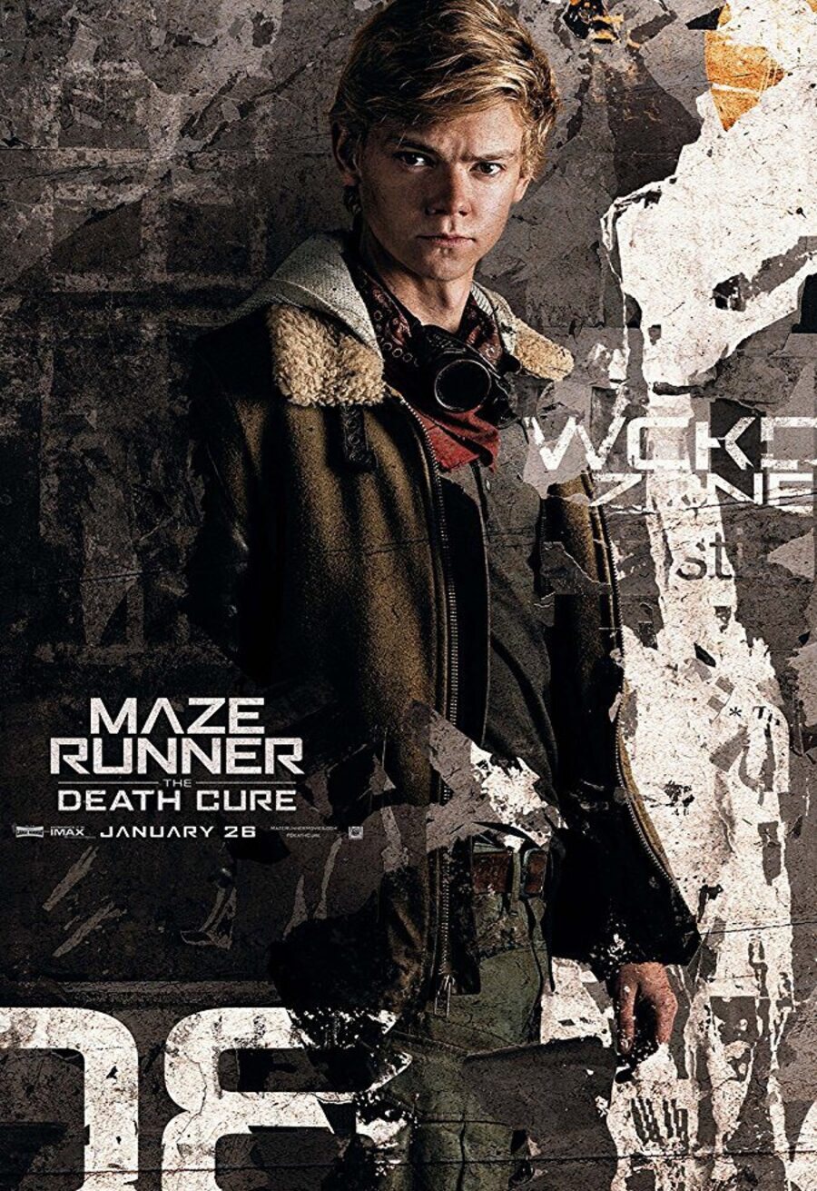 Cartel de Maze Runner: La cura mortal - Poster Newt