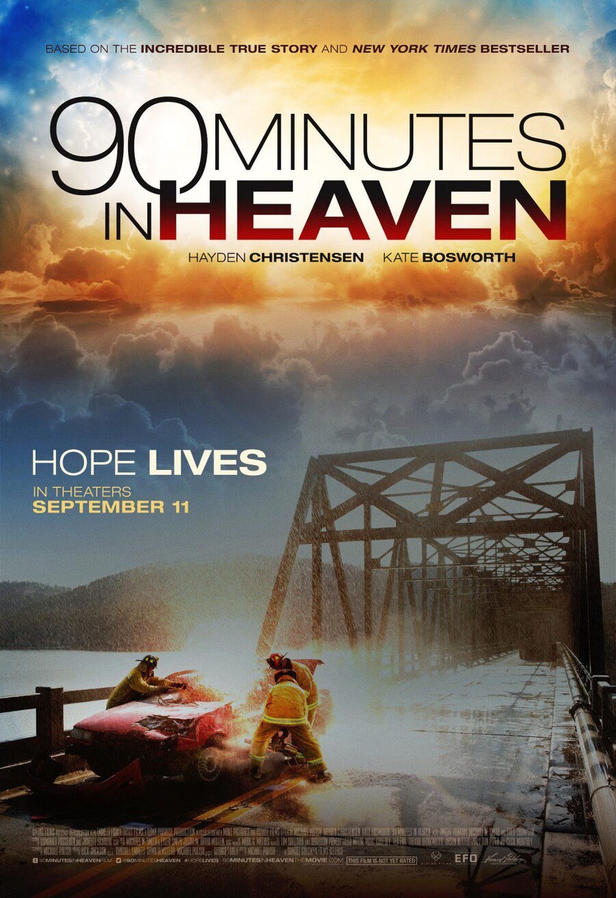 Cartel de 90 Minutes in Heaven - USA