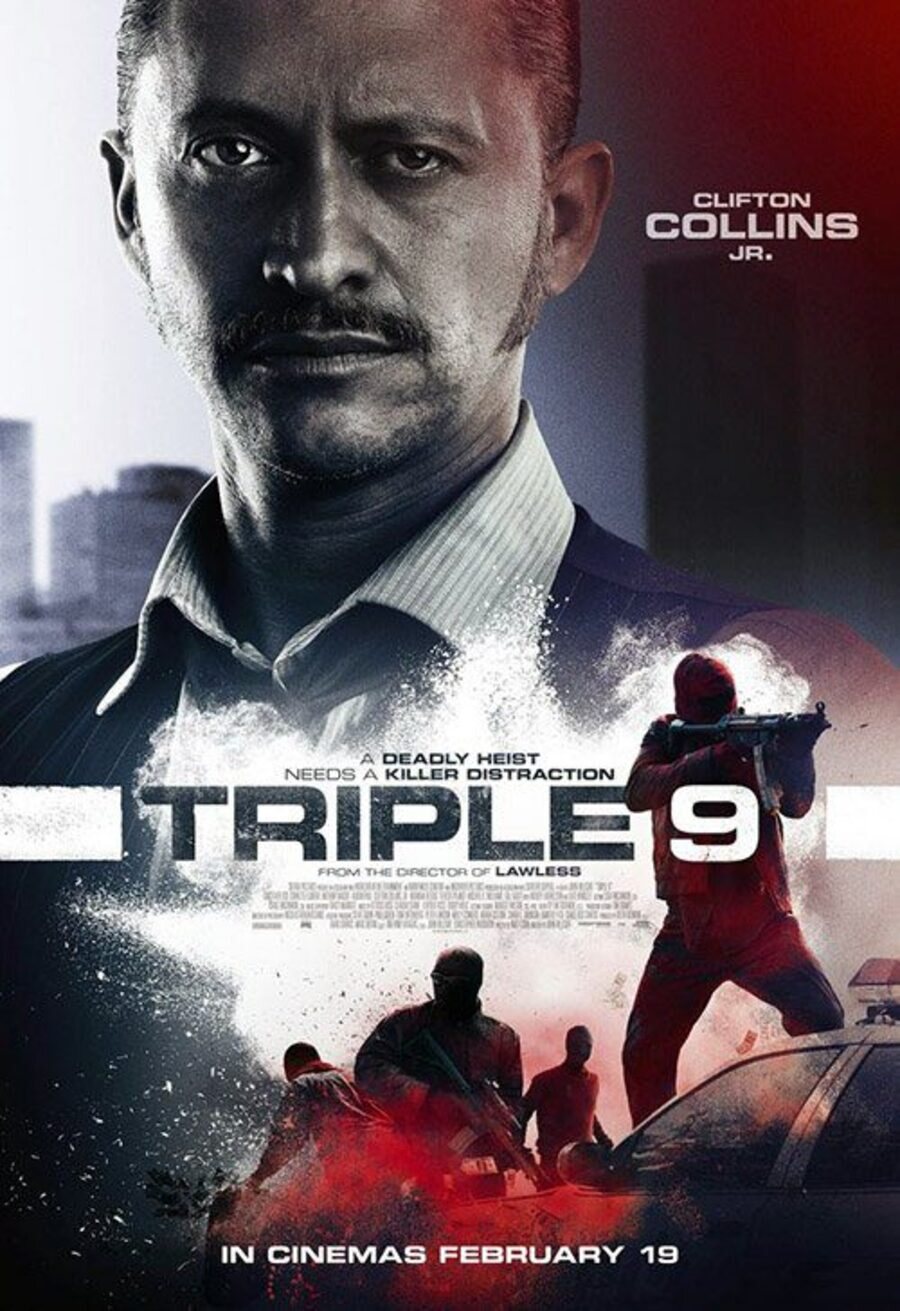 Cartel de Triple 9 - Clifton Collins Jr.