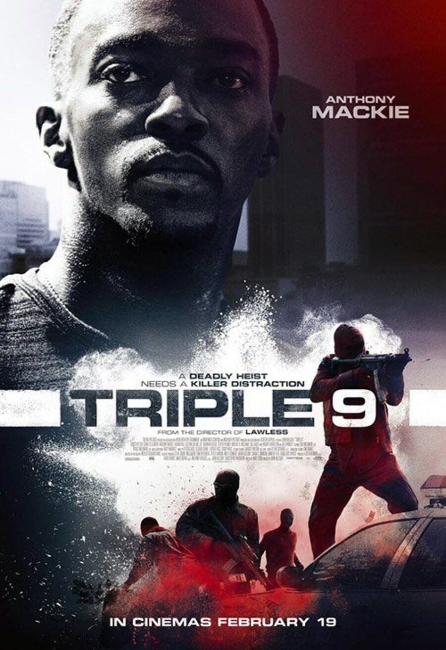 Cartel de Triple 9 - Anthony Mackie