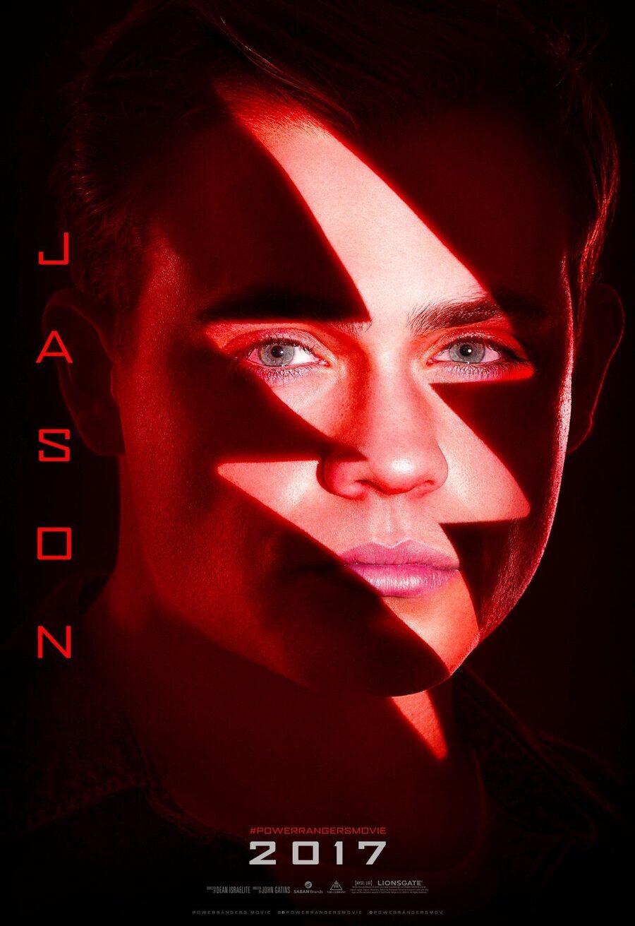 Cartel de Power Rangers - Teaser póster Jason