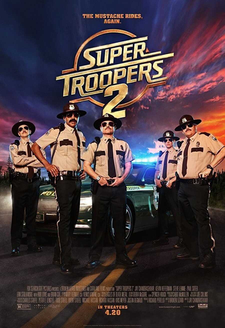 Cartel de Super Troopers 2 - Estados Unidos #2