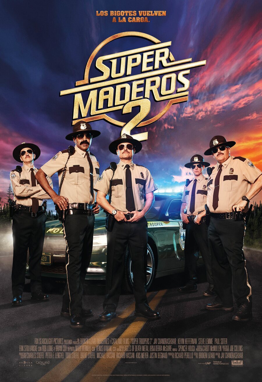 Cartel de Super Troopers 2 - España