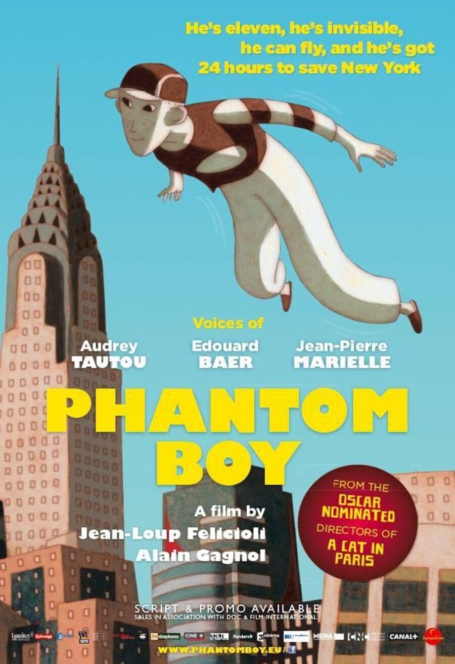 Cartel de Phantom Boy - Estados Unidos